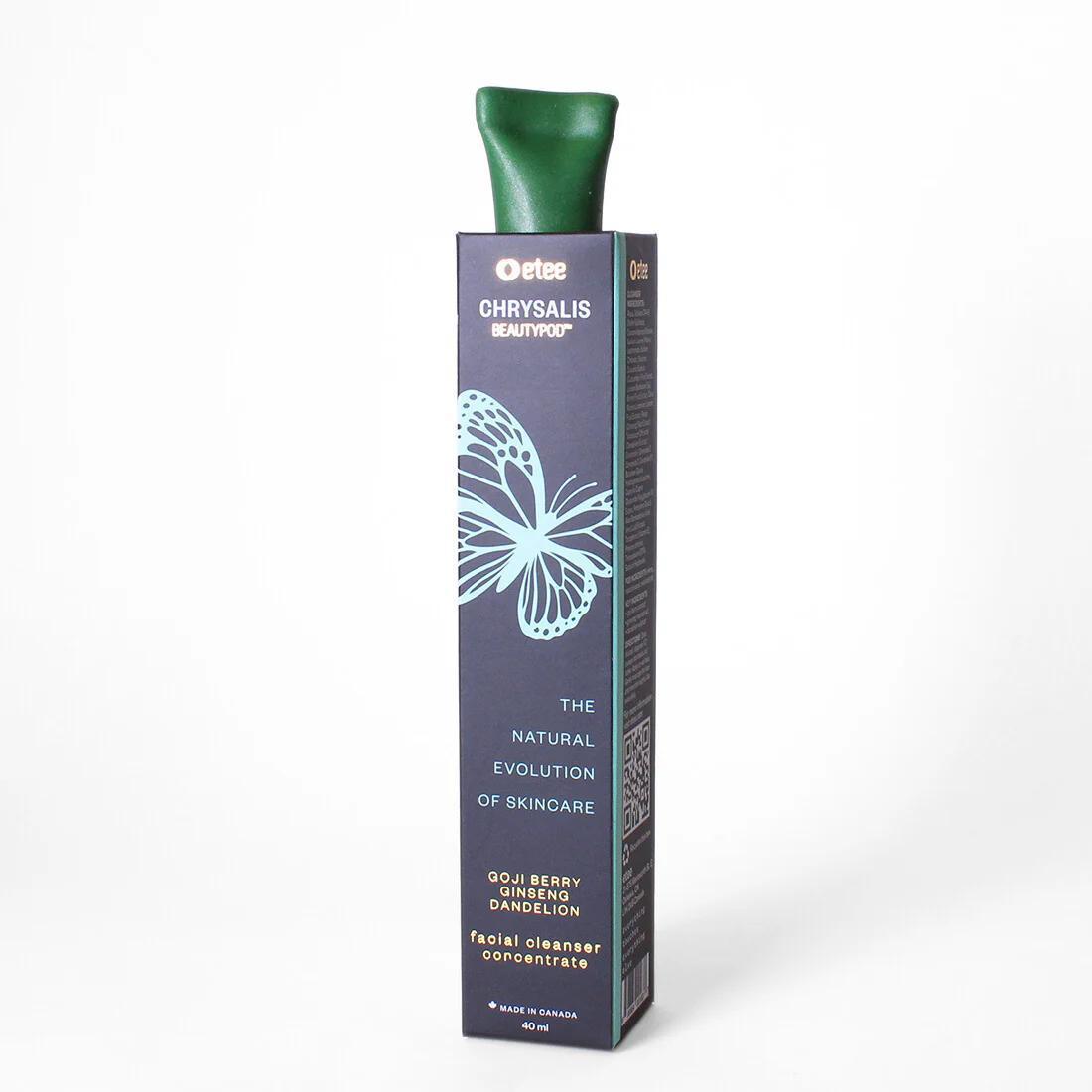 Gentle Facial cleanser with Ceramides, Goji Berry and Ginseng - Super concentrated, low emissions, zero plastic