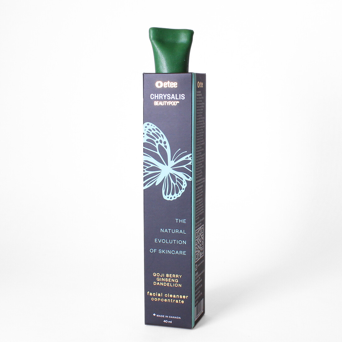 Gentle Facial cleanser with Ceramides, Goji Berry and Ginseng - Super concentrated, low emissions, 0 plastic