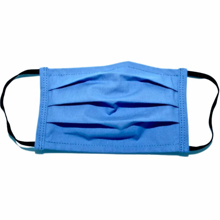 Etee blue cotton face mask single